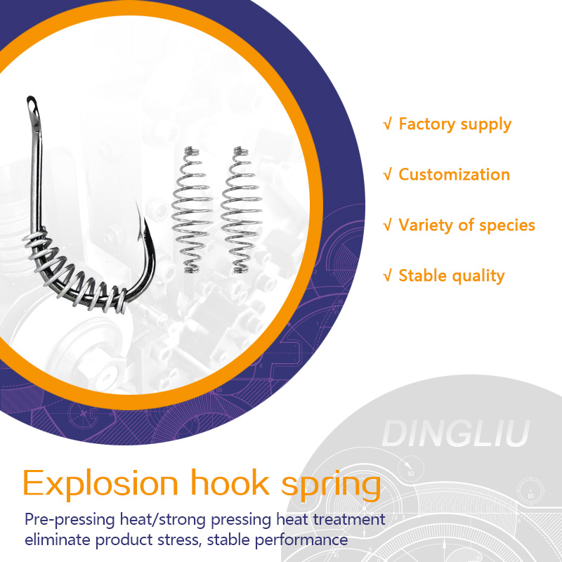 Silver carp spring fishing gear accessories Silver carp spring fishing set Sub line Double hook line set Silver carp spring fishing set