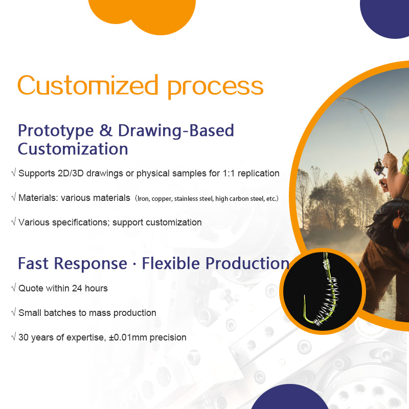 Silver carp spring fishing gear accessories Silver carp spring fishing set Sub line Double hook line set Silver carp spring fishing set